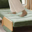 Fauteuil-lit convertible, passage de 3 secondes à la méridienne ou au petit lit, dossier réglable, idéal pour les petits espaces-2060058120