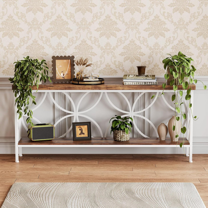 Industrial Sofa Back Table