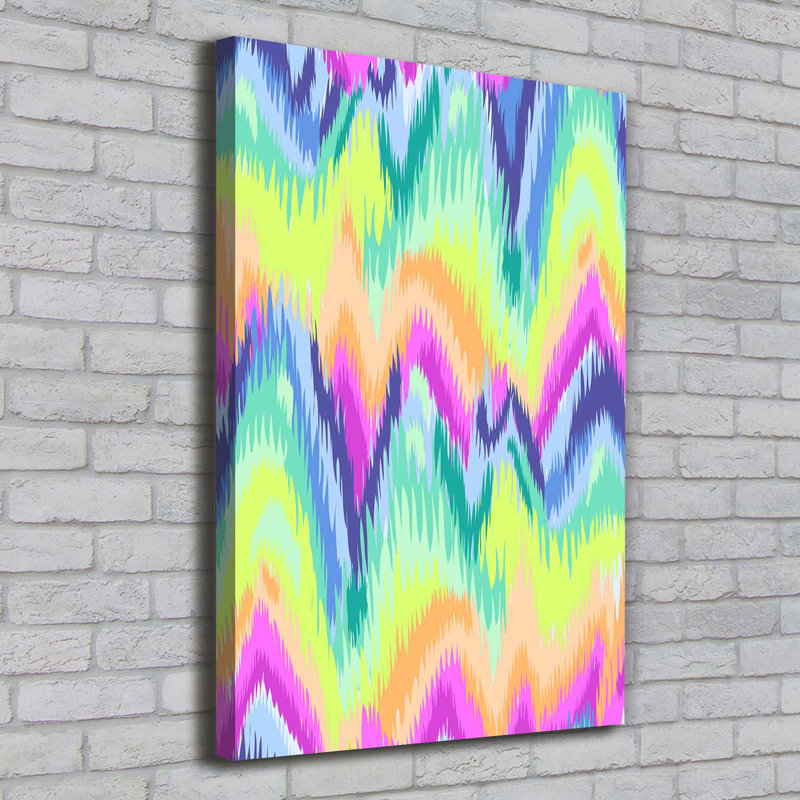 Rainbow Background - Wrapped Canvas Print