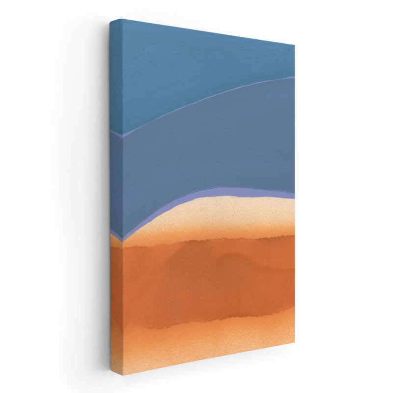 Color Block Party III - reproduction d'art sur toile, H 36 po x l 24 po