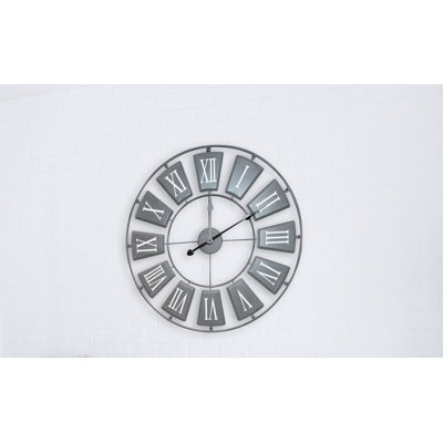 Très grande horloge murale 26,77 po Crossley