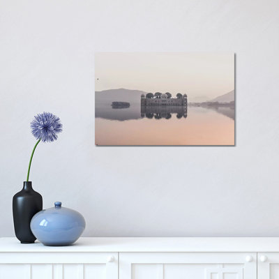 Jal Mahal, India I by Luke Anthony Gramme - Wrapped Canvas Print