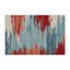 Tapis intérieur et extérieur bleu Watercolor-1813570215