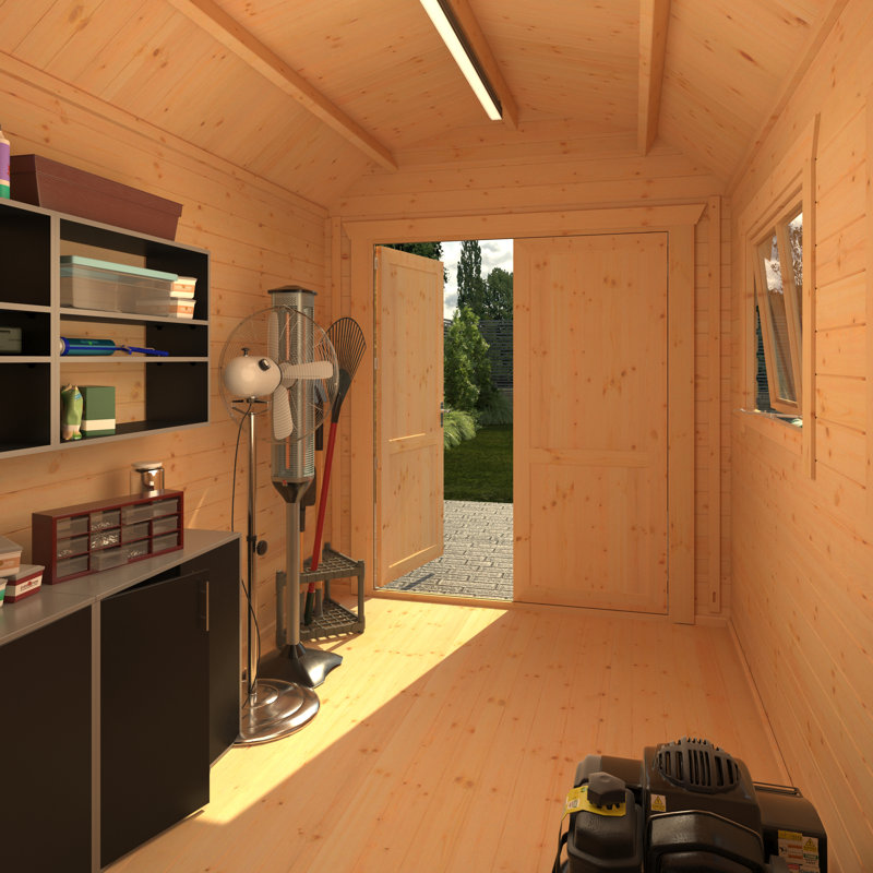 14x8w Alpha Barn | 28mm Log Cabin