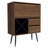 Bar Cabinet, One Cabinet, Two Drawers