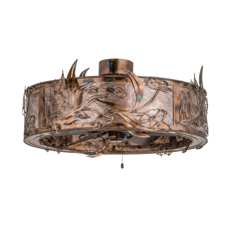 Prisha 30'' Ceiling Fan with LED Lights
