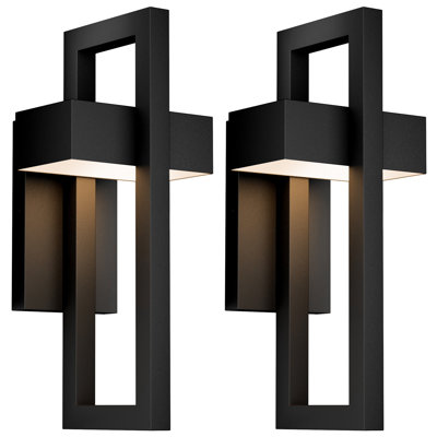 Almantas Aluminum LED Outdoor Wall Light
