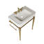 Wall Mounted Single Vanity Bathroom Vanity With Stone Top-916650762