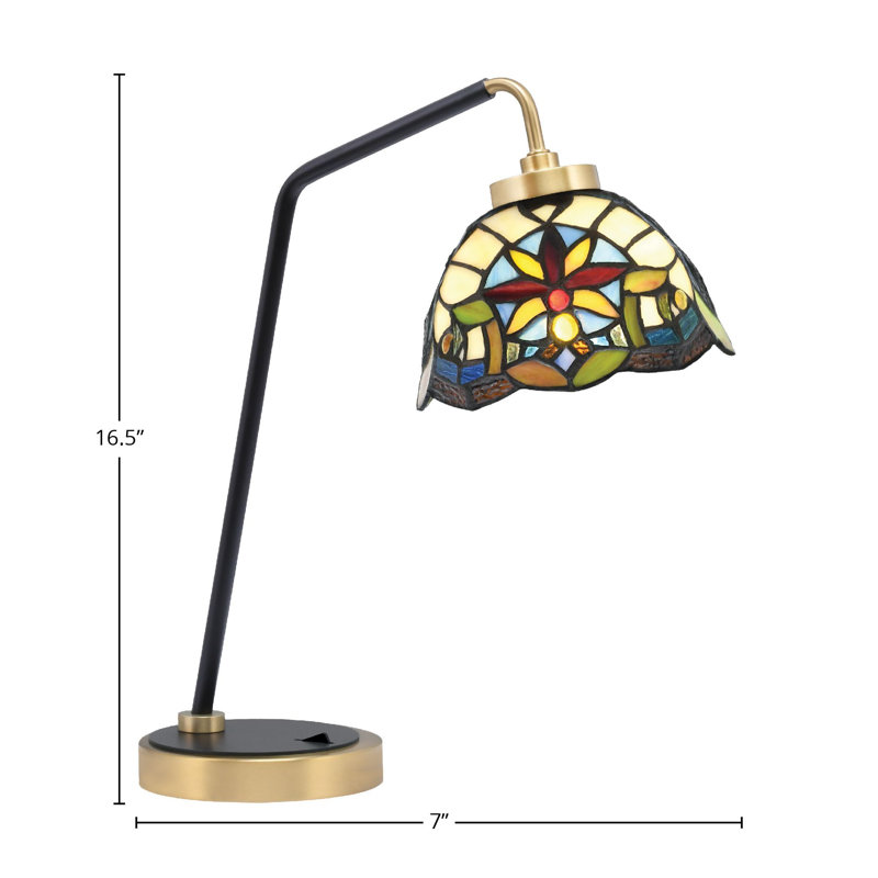 Lampe de bureau en acier inoxydable Alegre