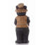 Bear Standing with Welcome Sign Statue
