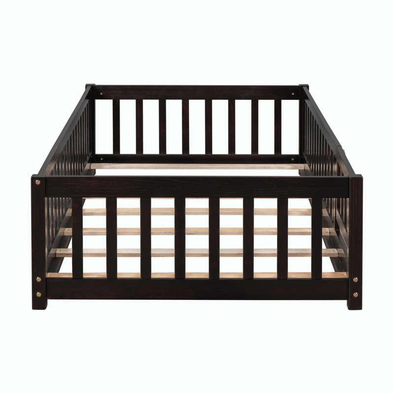 Platform Bed, Twin, Espresso
