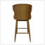  Tabouret de bar rembourré avec cadre en bois massif Overt Surf -29312028