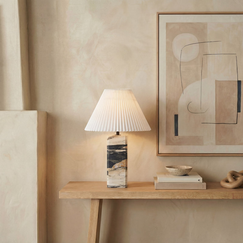 Mackenzie Standard Table Lamp, Light Brown