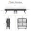 Lit pliant avec matelas - 75 po x 38 po
