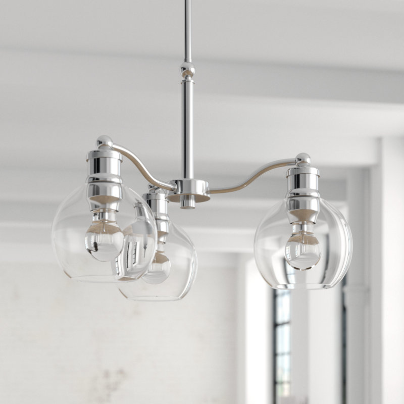 Lustre sphérique spoutnik 3 lumières Nadya
