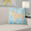 Coussin intérieur/extérieur en flocons d’hiver-32011307