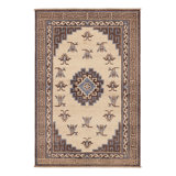 Handmade Kilim Wool Floral and Geometric Area Rug