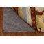Tapis oriental marocain en laine treillis noué à la main 6 x 8