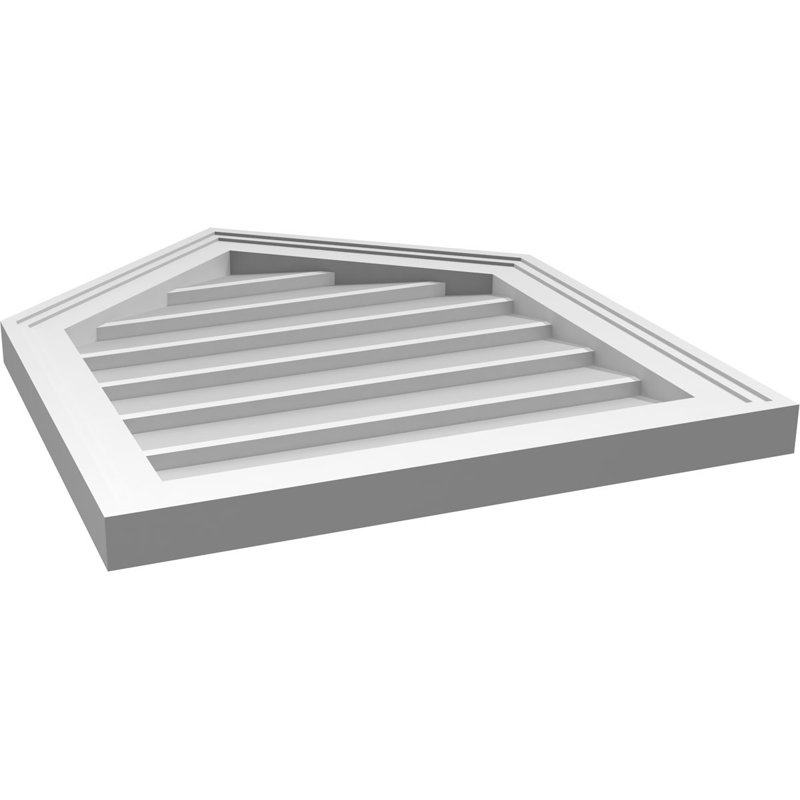 Ventilateur à pignon en uréthane non-fonctionnel Signature, H 24 po x l 20 po x P 1,5 po