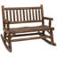 Chaise berçante en bois 2 personnes-1285255272
