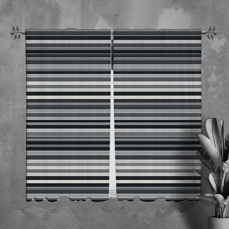 Paire de rideaux obscurcissant en polyester Rockell, L 40 po x L 82 po