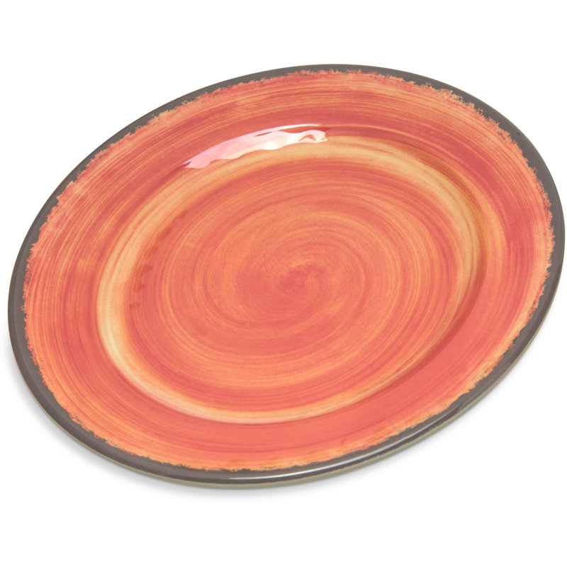 Darrion 7" Melamine Bread and Butter Plate, Fireball