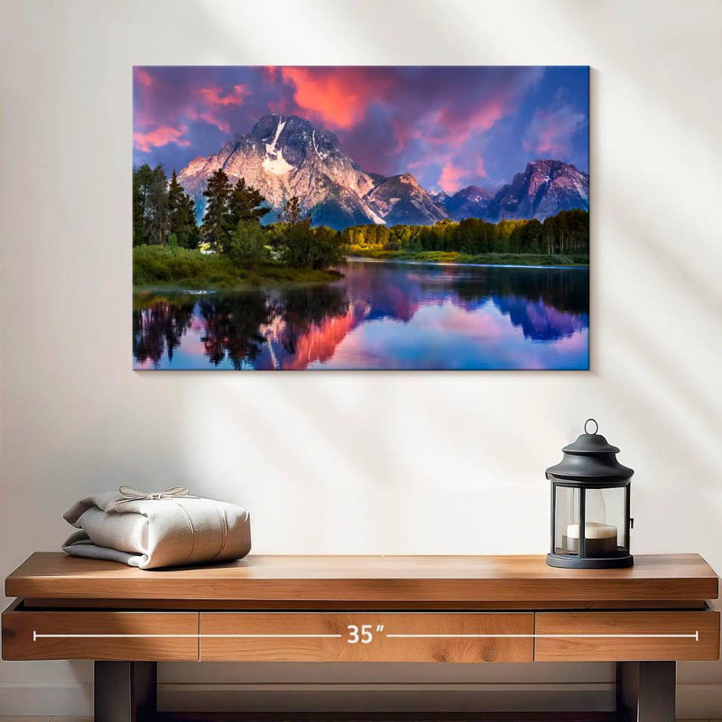 Alvord Grand Teton lumière du jour, H 16 po x l 24 po