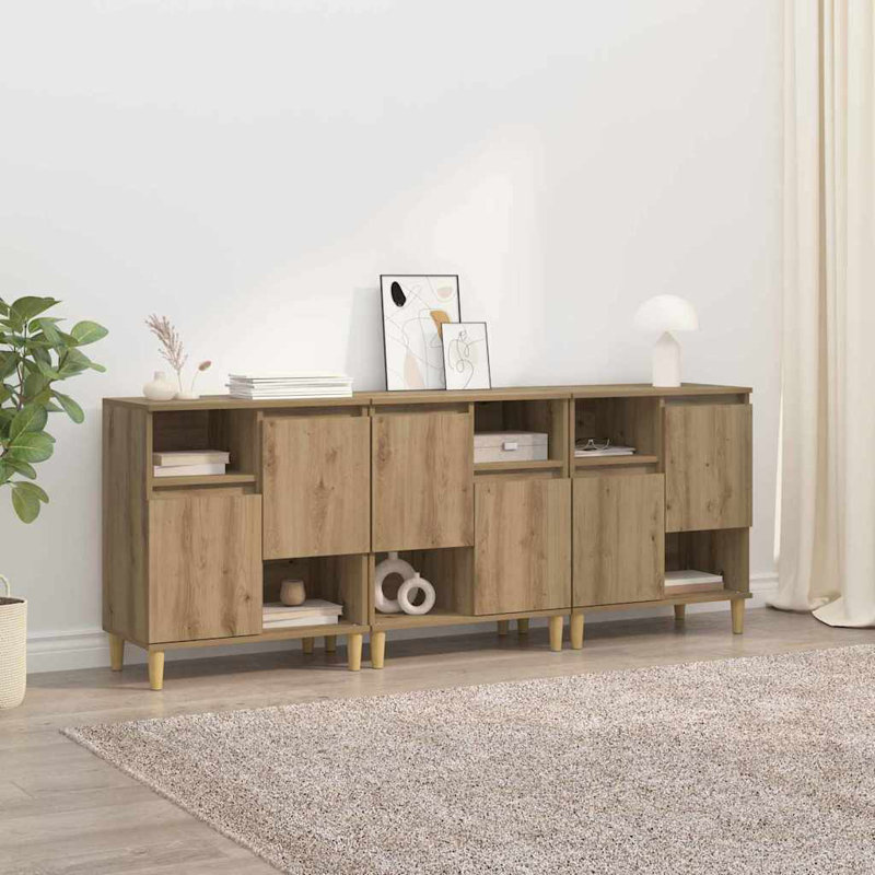 60cm Sideboard, Artisan Oak