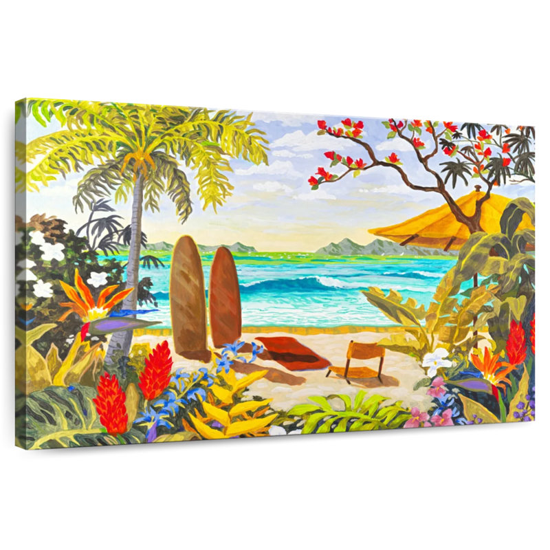 Gillard Another Day In Paradise, 26" H x 39" W