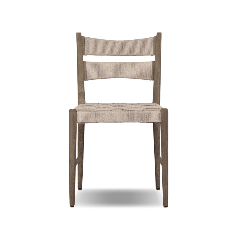 Chaise de salle à manger d'extérieur Holker - blanc rétro
