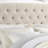 Bed Frame With Tufted Headboard/Fabric Upholstered-900101310-900101307