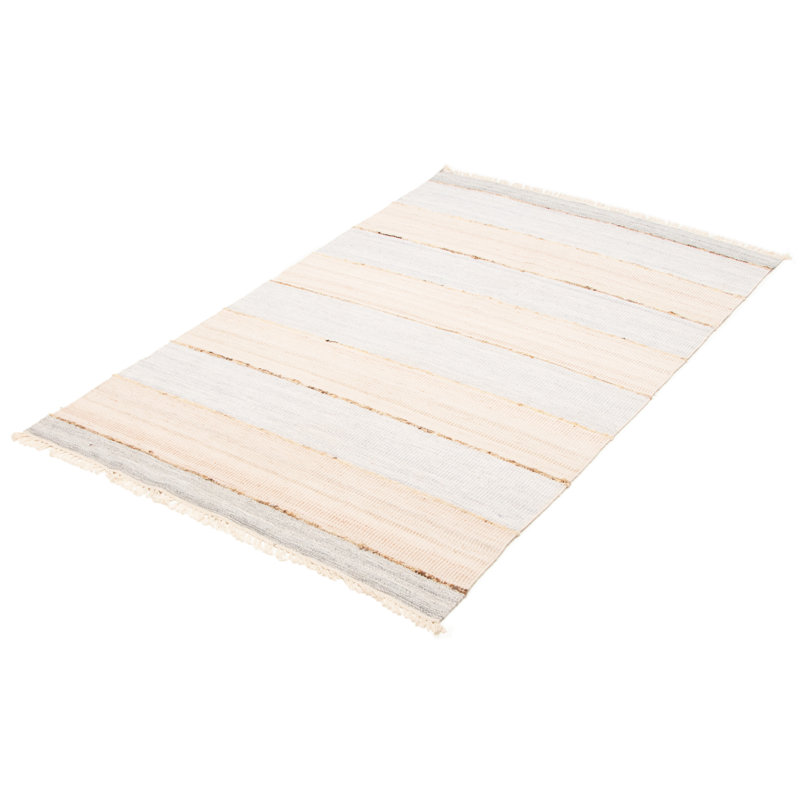 Sienna Beige, Grey Rug 4'11" x 8'3"