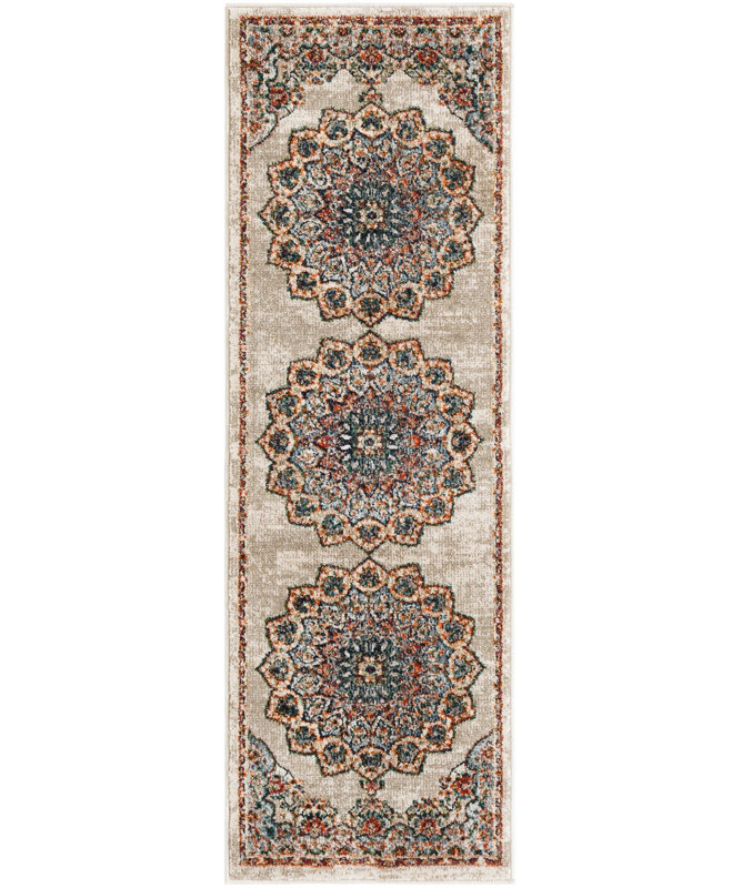 Tasharra Rug, Runner 2' x 6'1", Beige
