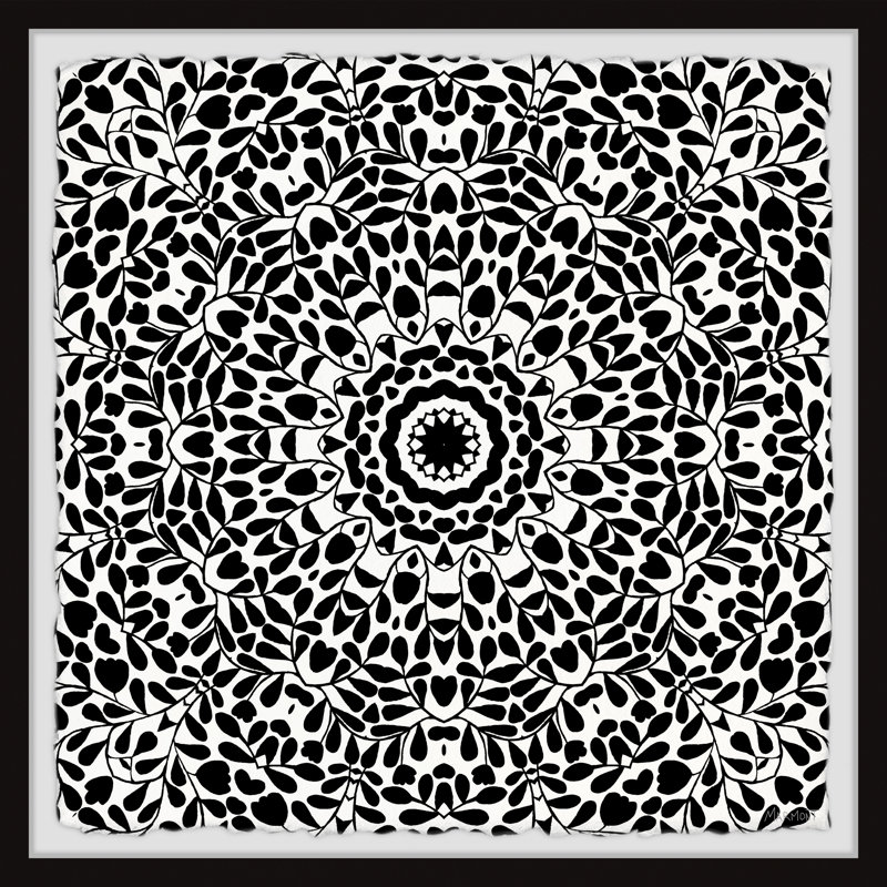 Organized Structure - Single Picture Frame Painting, 41cm H x 41cm W x 3.81cm D