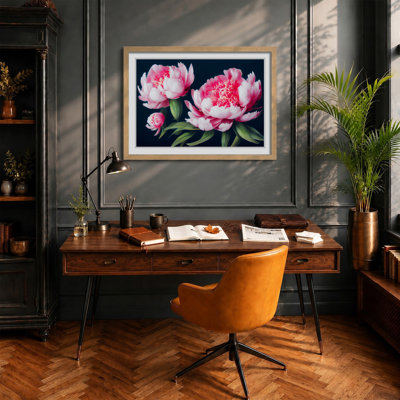Royal Peonies - Framed Print
