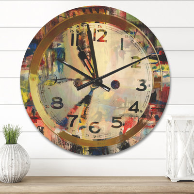 Solid Wood Wall Clock