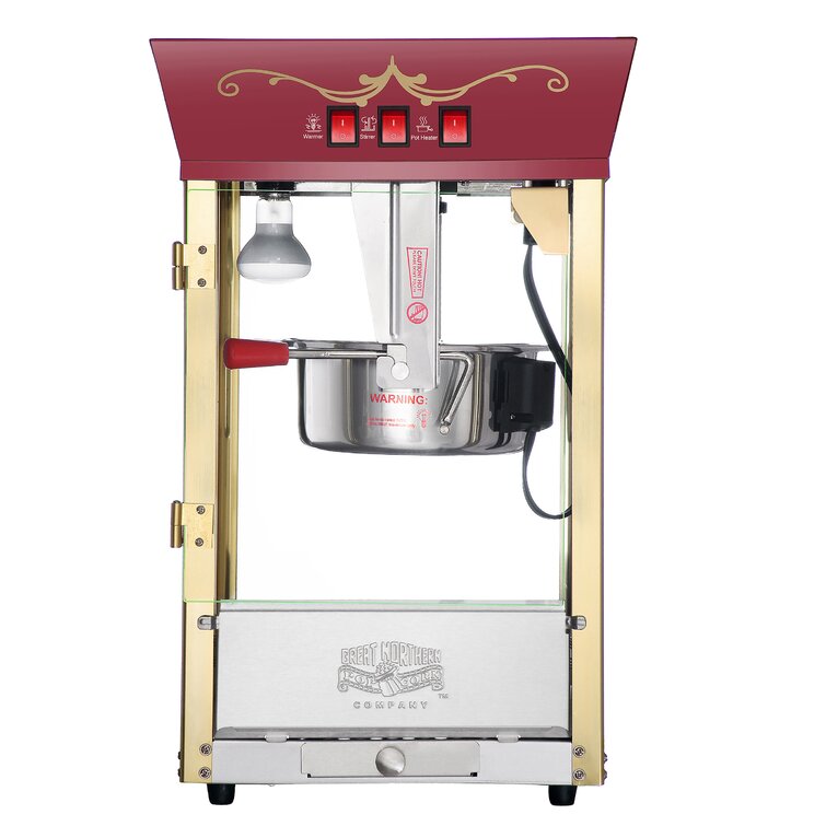 Great Northern 8 oz. Popcorn and Nacho Machine - Commercial Grade Nacho Warmer Station