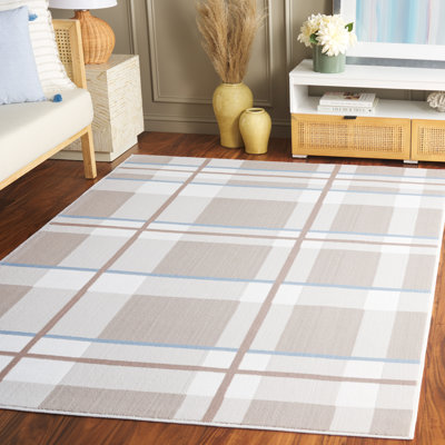Tapis à carreaux Arainna Performance