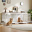 Meuble pour chien 74,8 po pour 2 chiens