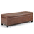 Avalon 48"W Upholstered Contemporary Rectangular Lift-Top Storage Ottoman Bench with High-Density Foam-417302321