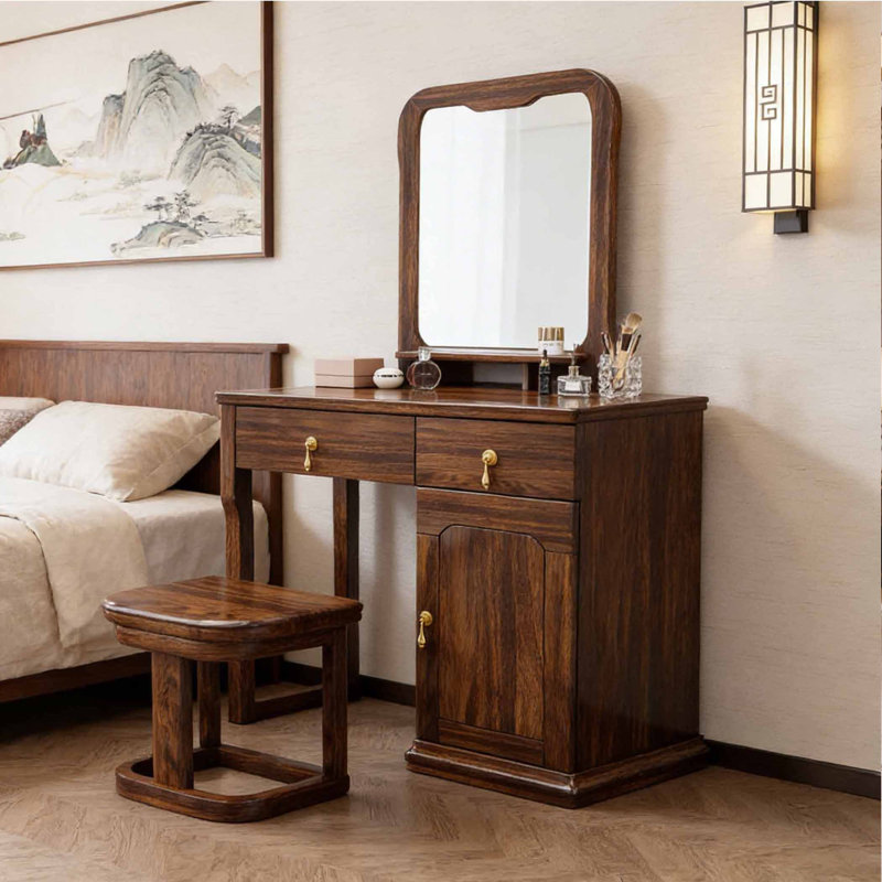 Coiffeuse avec rangement de style chinois