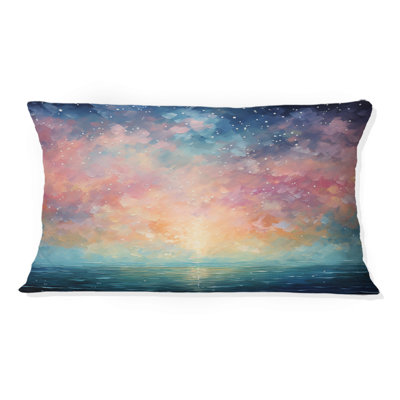 Photo colorée Ciel céleste Mirage I - Coussin décoratif imprimé ciel