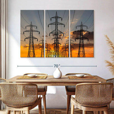 Lilie Transmission Towers