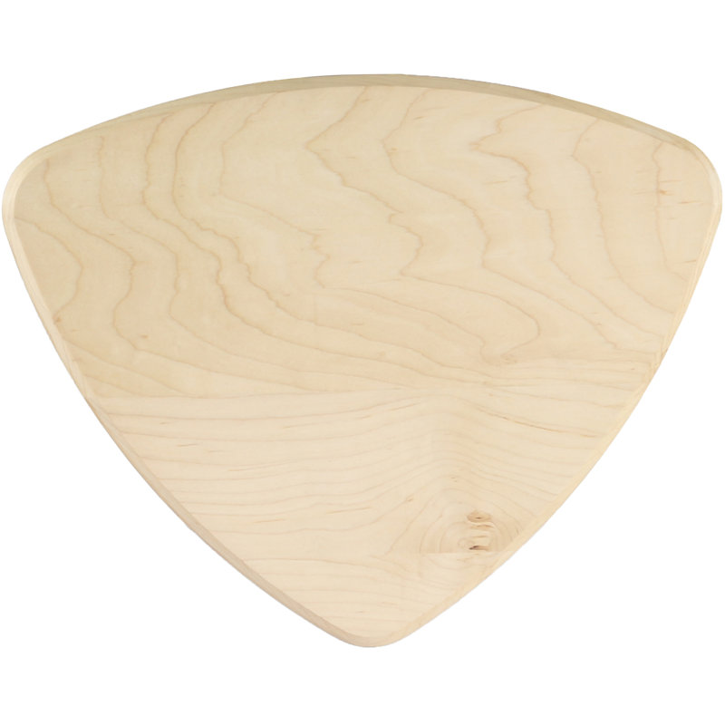 Tabouret en bois massif Madison, Érable, Tabouret de bar (assise de 30 po de hauteur), Moutarde