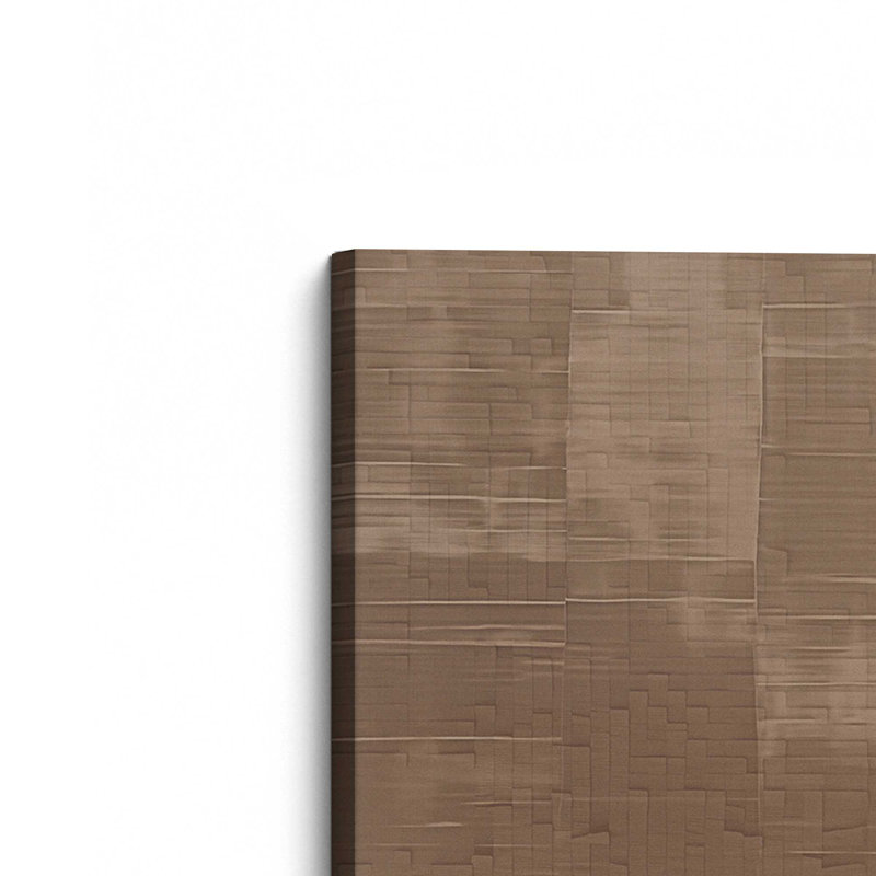 «Sienna Squares I», reproduction sur toile, H 12 po x l 18 po x P 1,25 po, Toile tendue, 1