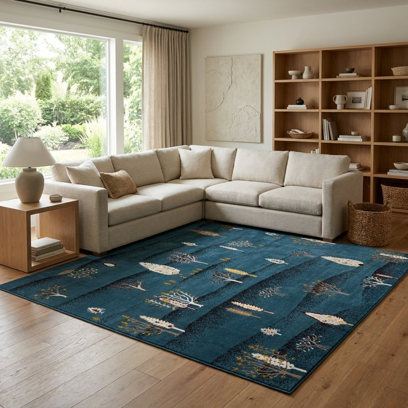 Bursa Botkins Rug, Square 7'10"