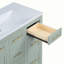 Meuble-lavabo 36 po avec armoire, sans lavabo