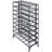 Harriette 54 Bottle Floor Wine Bottle Rack in Grey