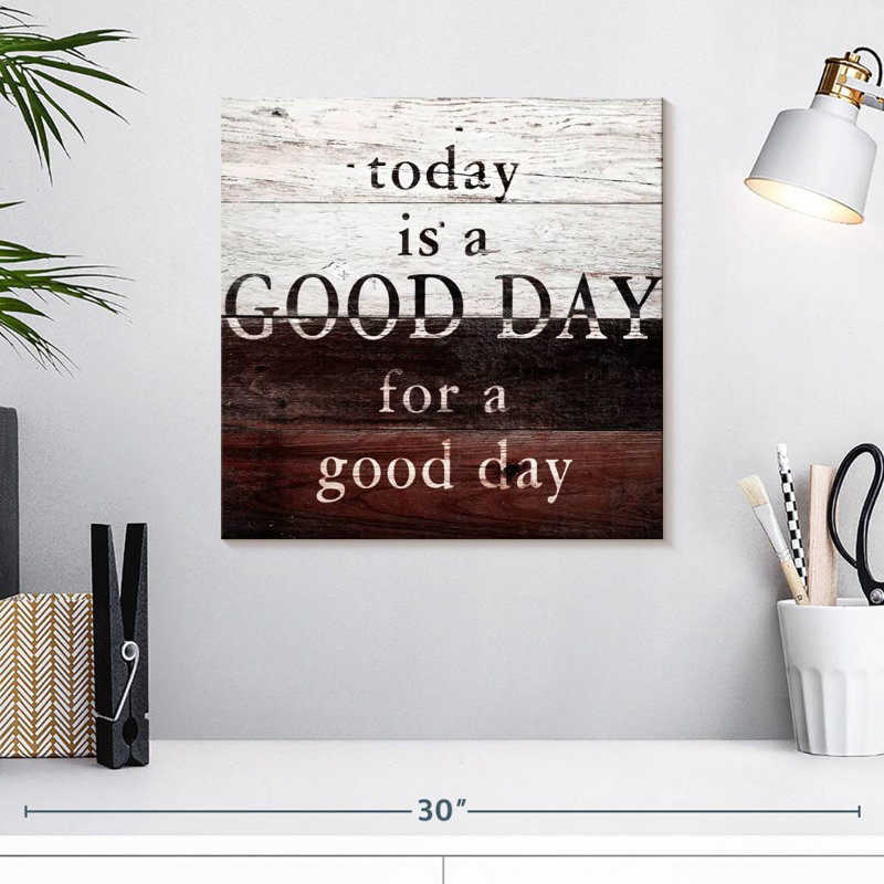 Tergel Good Day Today, H 16 po x l 16 po
