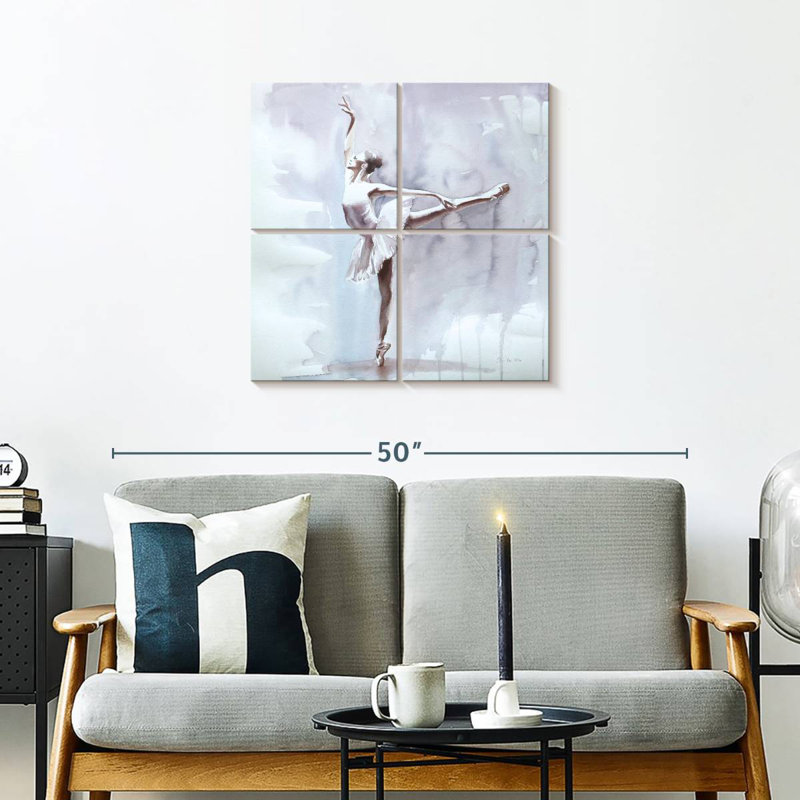 Enn Dusky Arabesque, 26" H x 26" W